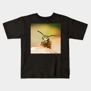 German Yellowjacket Wasp Kids T-Shirt